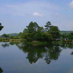 Kenroku-en und Burg in Kanazawa